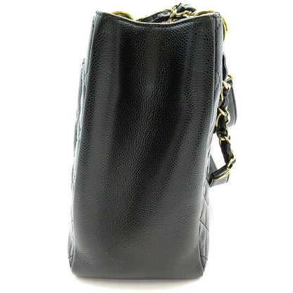 Chanel Grand Shopping Tote GST Caviar Leather Black