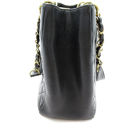 Chanel Grand Shopping Tote GST Caviar Leather Black