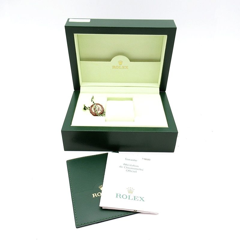 Rolex Cosmograph Daytona Watch Box SS Black Polished Beauty