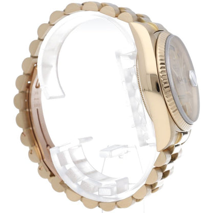 Rolex Day Date Watch 18k Yellow Gold Chien Pankara Oh Polished