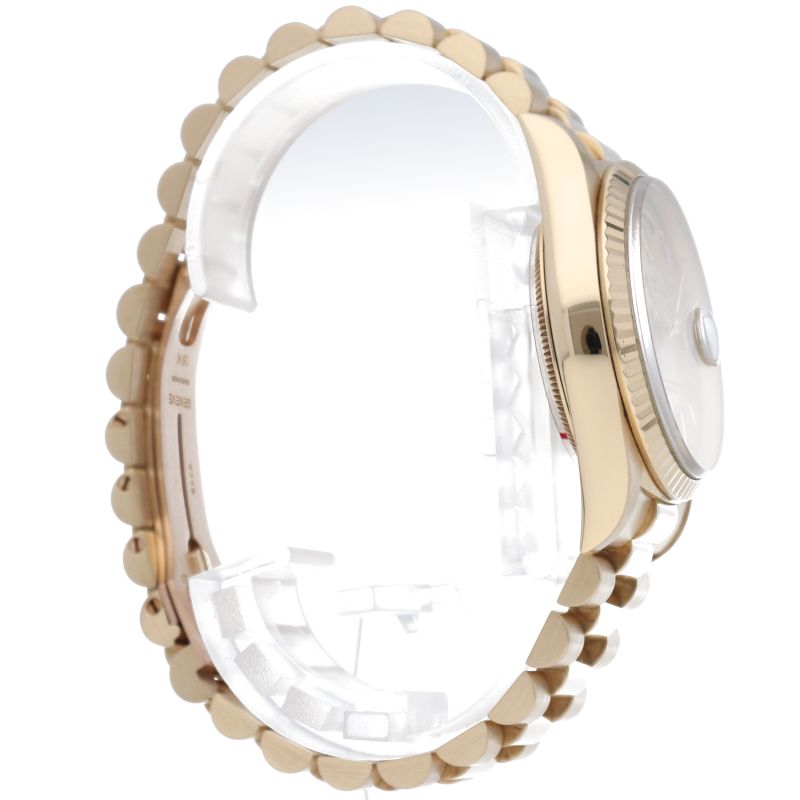 Rolex Day Date Watch 18k Yellow Gold Chien Pankara Polished