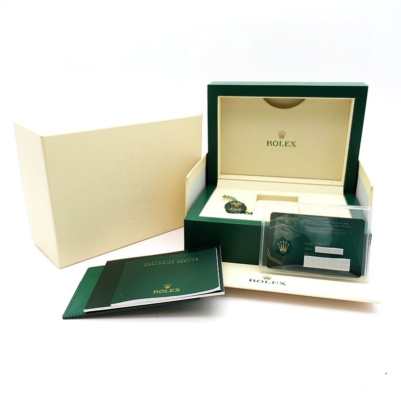 Rolex Datejust 41 Watch Oyster Box 18k Yellow Gold SS White Polished