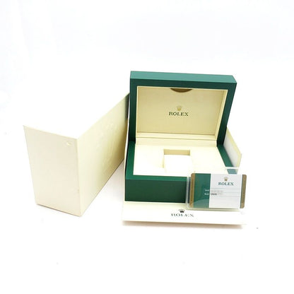 Rolex Datejust 36 Watch Jubilee Calf Box 18k Pink Gold SS Gray