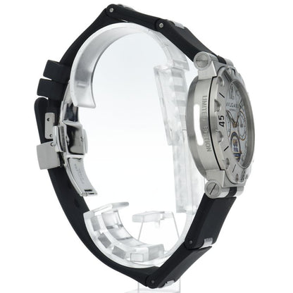 Bvlgari Diagono Scuba Chronograph Fifa Anniversary Limited World 999 Pieces Box