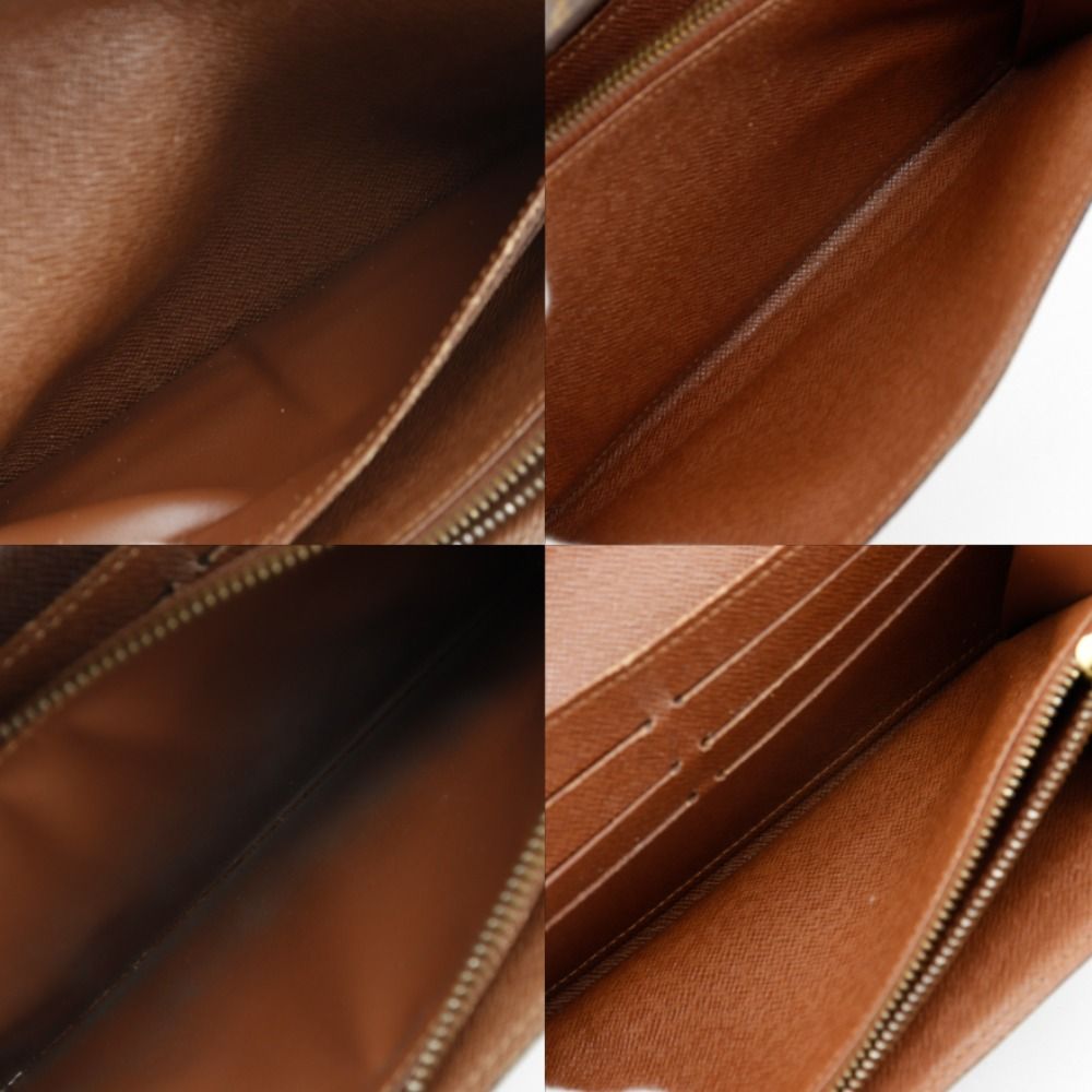 Louis Vuitton Portefeuille Sarah Monogram Canvas Brown Wallet