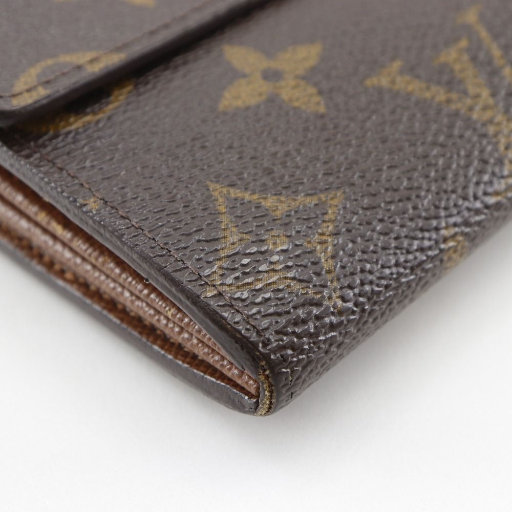 Louis Vuitton Portefeuille Sarah Monogram Canvas Brown Wallet