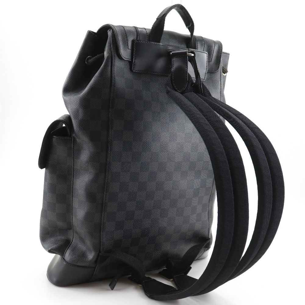 Louis Vuitton Christopher PM Damier Graphite Canvas Black Backpack