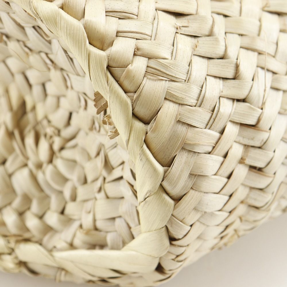 Loewe Basket Bag Small Bag Raffia Leather Beige Handbag