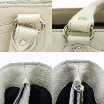 Celine Boogie Back Calfskin Beige Handbag