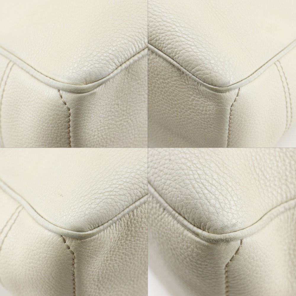 Celine Boogie Back Calfskin Beige Handbag