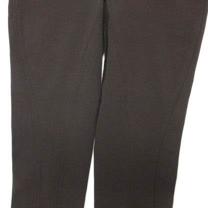 Gucci Pants Era GG Button Zipper Pocket Stretch Tapered Dark Brown