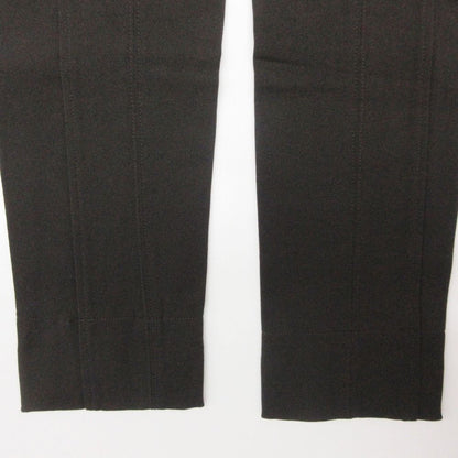 Gucci Pants Era GG Button Zipper Pocket Stretch Tapered Dark Brown