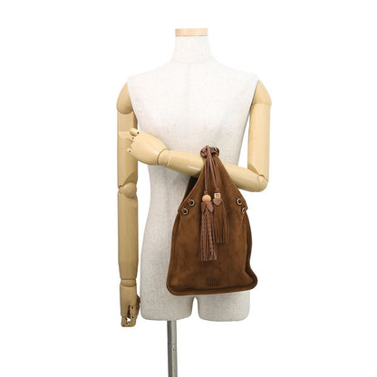Miu Miu Miu Handbag Suede Tassel