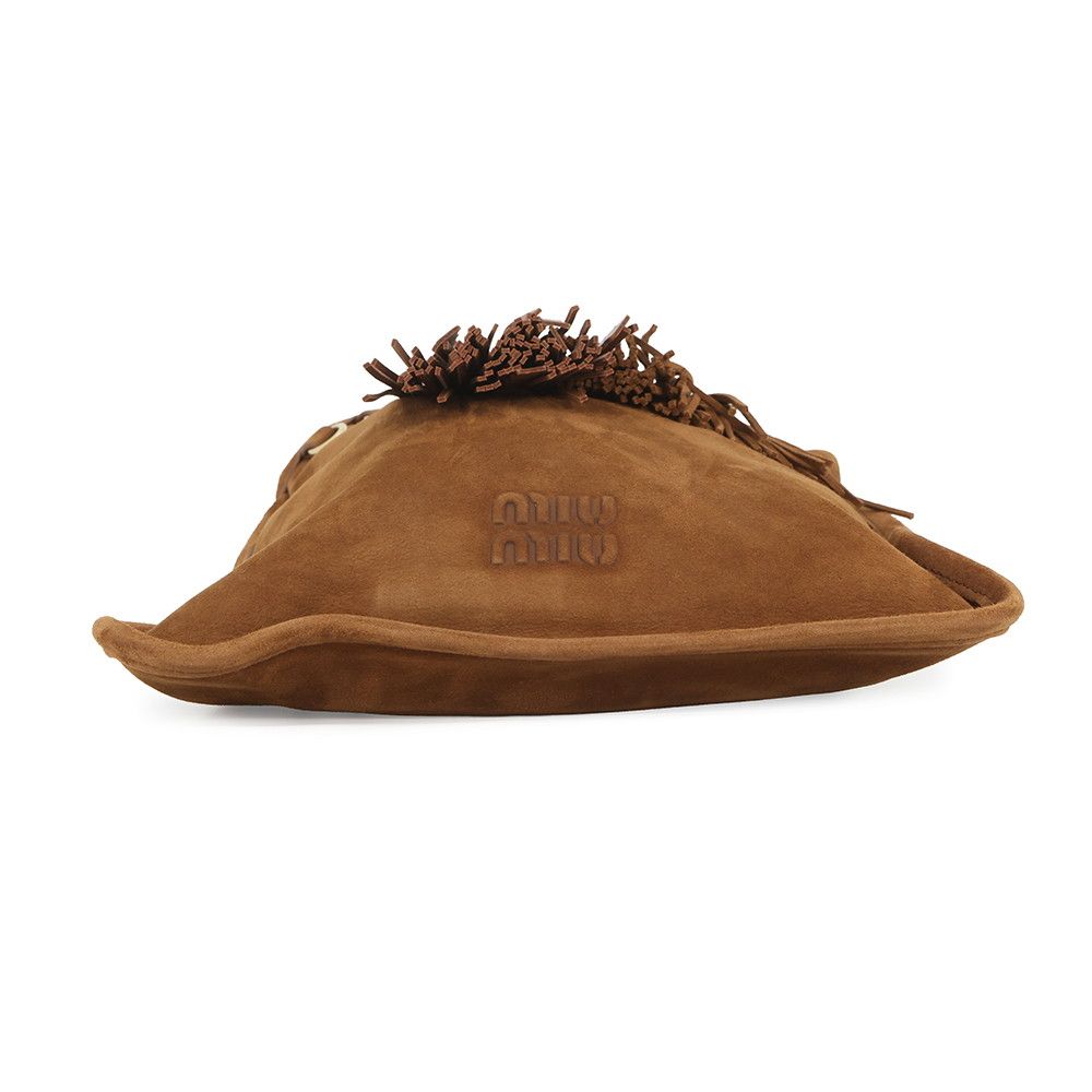 Miu Miu Miu Handbag Suede Tassel