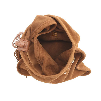 Miu Miu Miu Handbag Suede Tassel