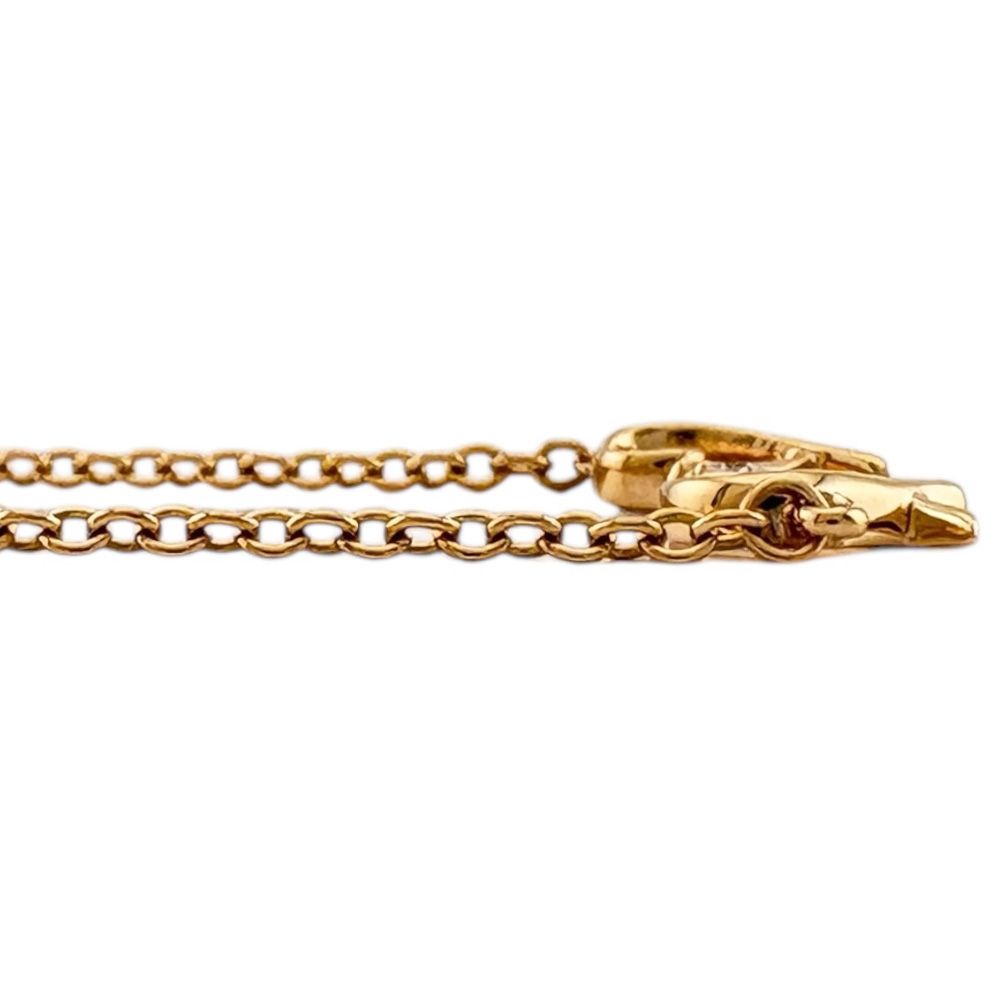 Tiffany & Co Double Loving Heart Bracelet 18k Gold Diamond