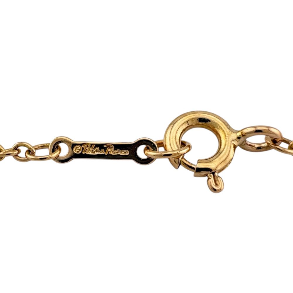 Tiffany & Co Double Loving Heart Bracelet 18k Gold Diamond