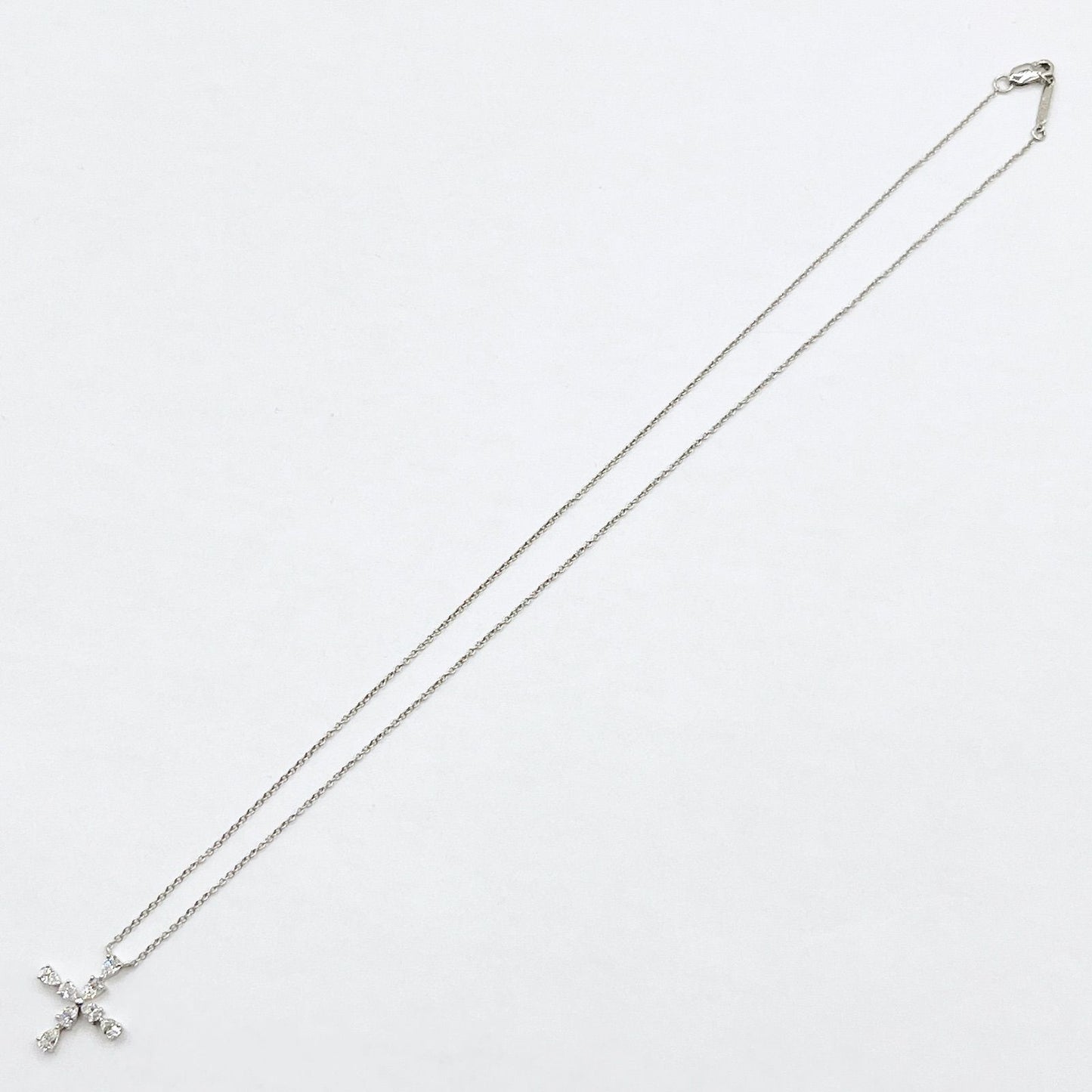Harry Winston Symbols Diamond Platinum Necklace 42 cm — view 6