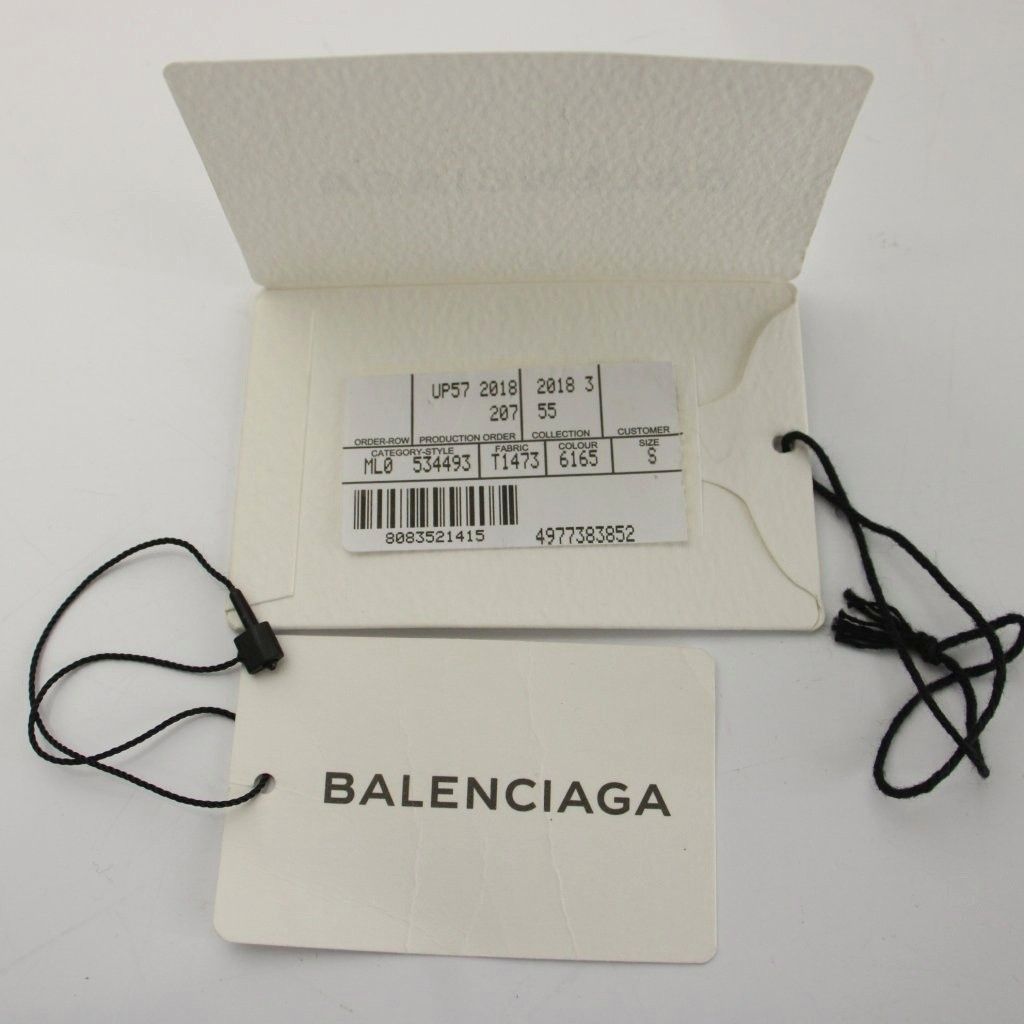 Balenciaga All Over Logo Crew Neck Knit Sweater S Burgundy Pattern GG