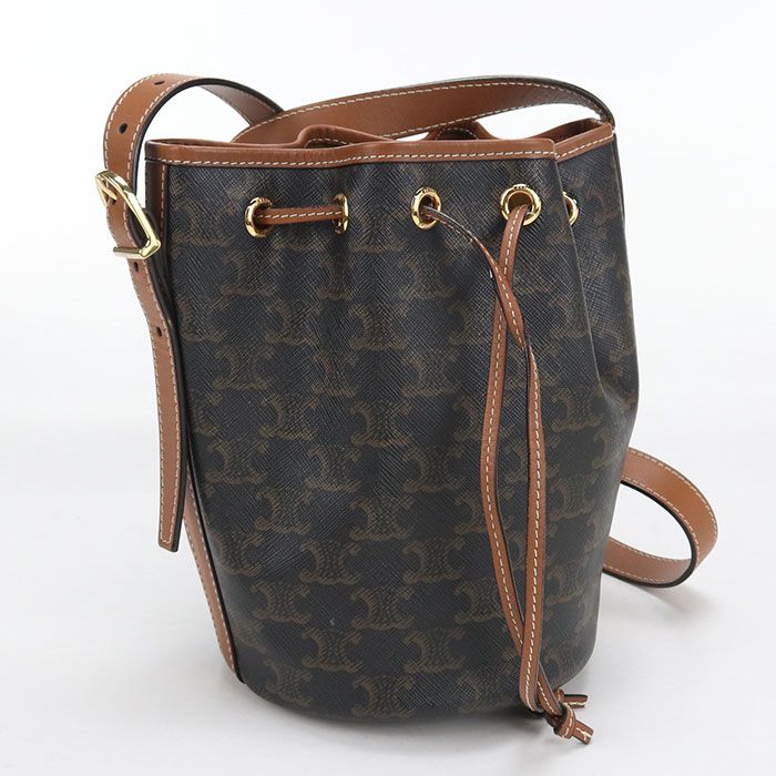 Celine Triomphe Canvas Shoulder Bag