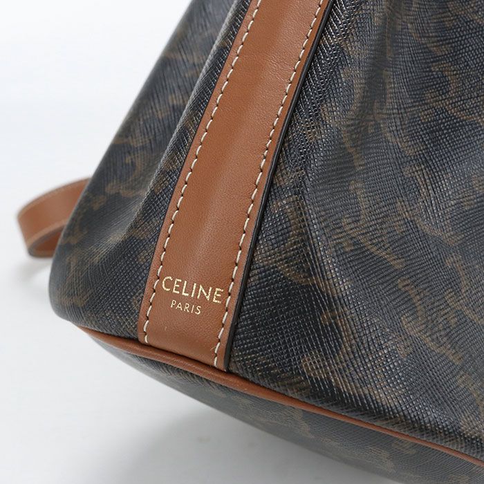 Celine Triomphe Canvas Shoulder Bag