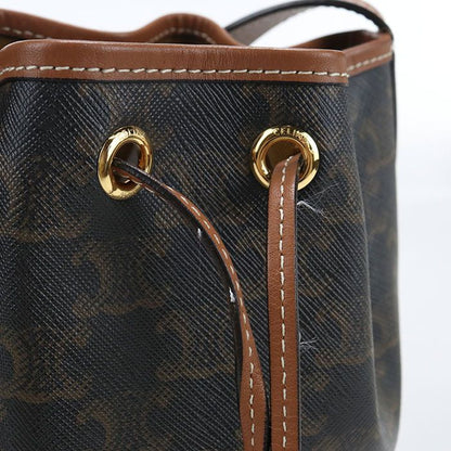 Celine Triomphe Canvas Shoulder Bag