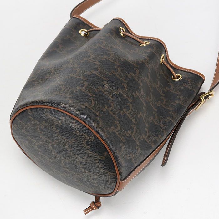 Celine Triomphe Canvas Shoulder Bag