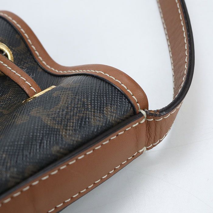 Celine Triomphe Canvas Shoulder Bag