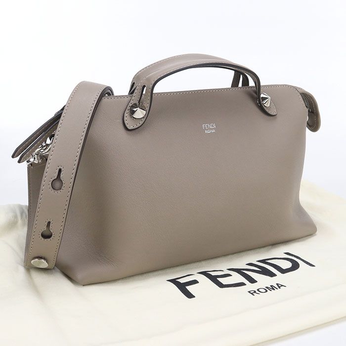 Fendi 2-Way by the Way Handbag Calfskin