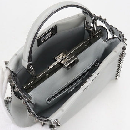 Fendi 2-Way Peekaboo Handbag Calfskin