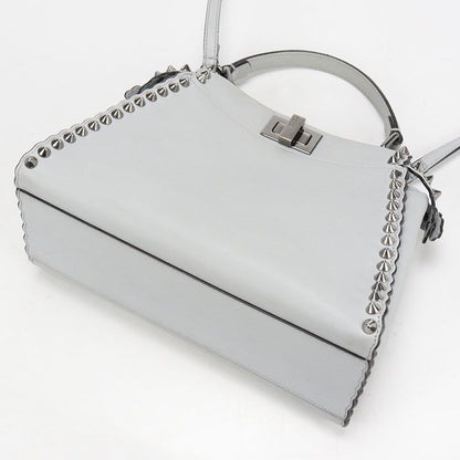 Fendi 2-Way Peekaboo Handbag Calfskin