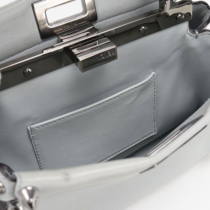 Fendi 2-Way Peekaboo Handbag Calfskin