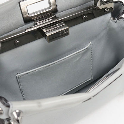 Fendi 2-Way Peekaboo Handbag Calfskin