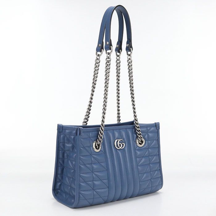 Gucci Chain GG Marmont Tote Leather