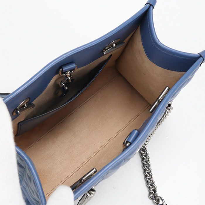 Gucci Chain GG Marmont Tote Leather