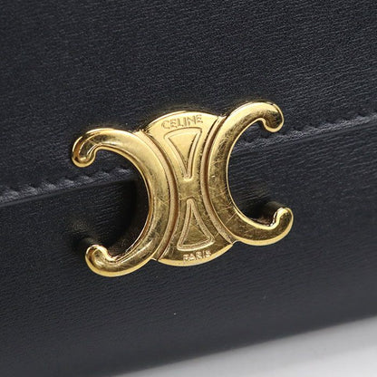 Celine Large Wallet Triomphe Bifold Calfskin