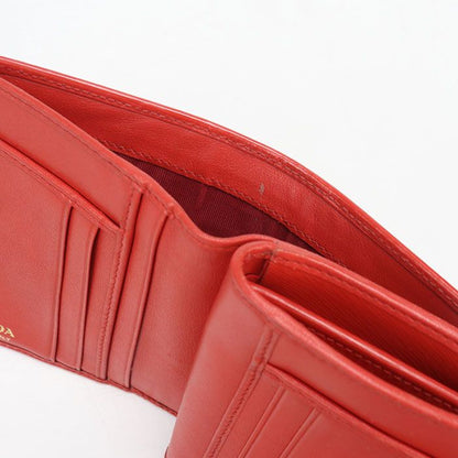 Prada Vitello Leather Wallet Bifold