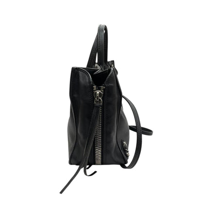 Balenciaga Papier A6 Zip Shoulder Bag Around Black