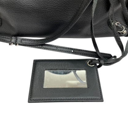 Balenciaga Papier A6 Zip Shoulder Bag Around Black