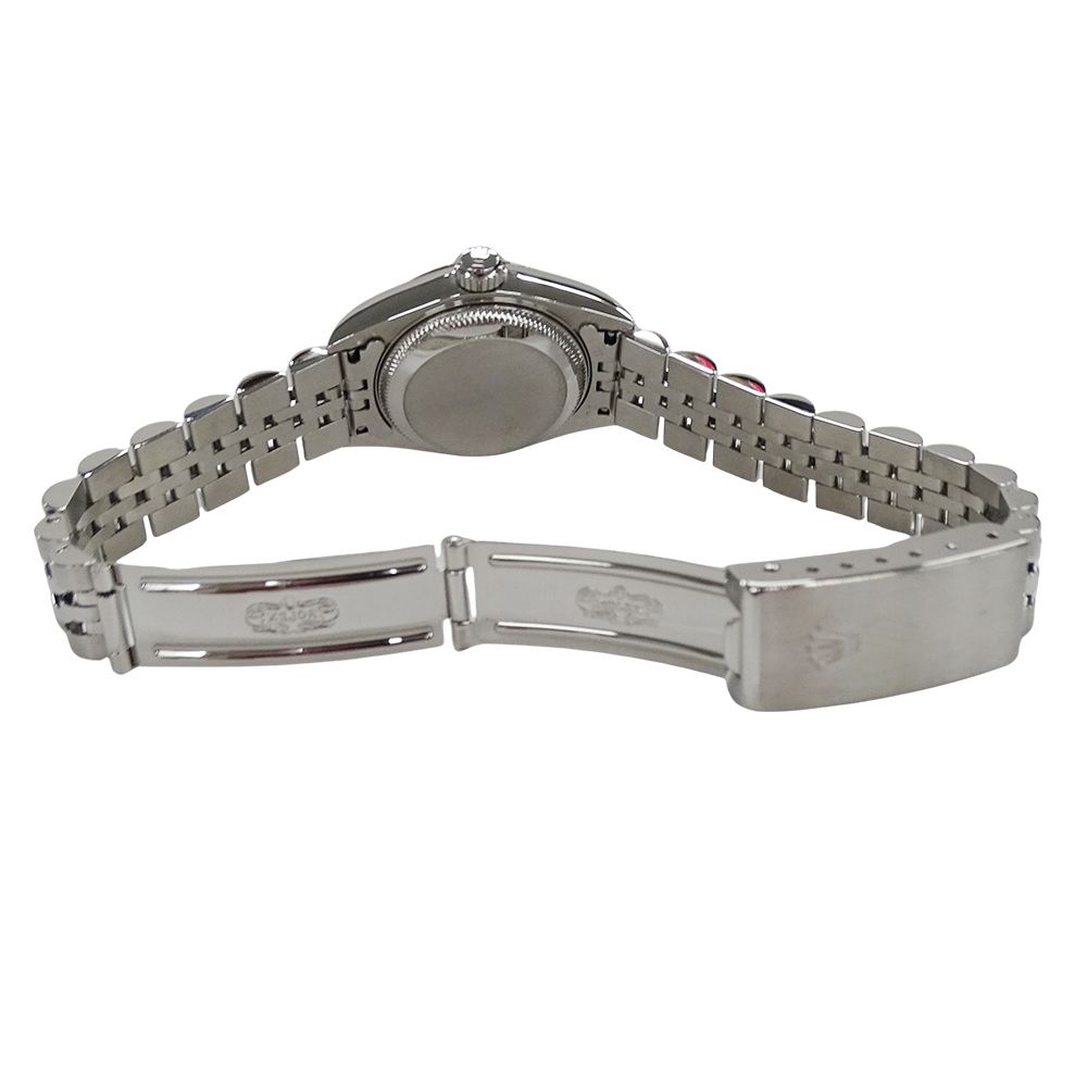 Rolex Datejust Number Watch Diamond Automatic Winding at Stainless Steel White