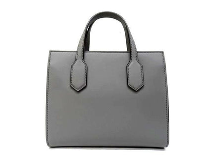 Gucci 2-Way Shoulder Bag GG Ribbon Leather Gray