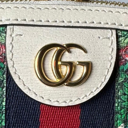 Gucci Yuko Higuchi Shoulder Bag White Green