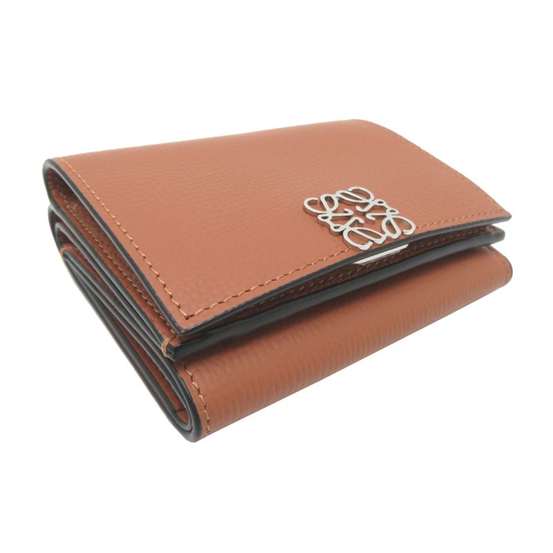 Loewe Trifold Wallet Brown