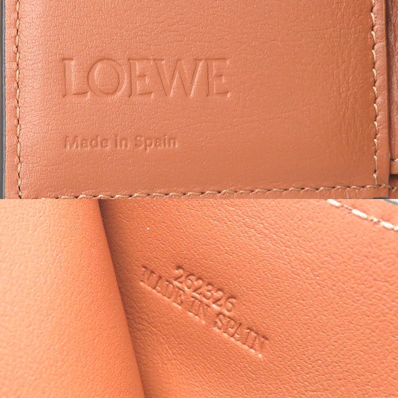 Loewe Trifold Wallet Brown
