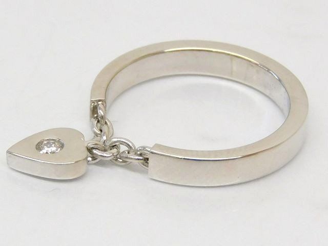 Cartier Monam le Ring 18k WG White Gold Diamond
