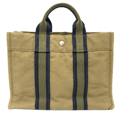 Hermes Fourre Tout PM Tote Khaki