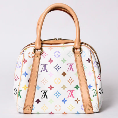 Louis Vuitton Priscilla Handbag Monogram Multicolor White Takashi Murakami — view 2