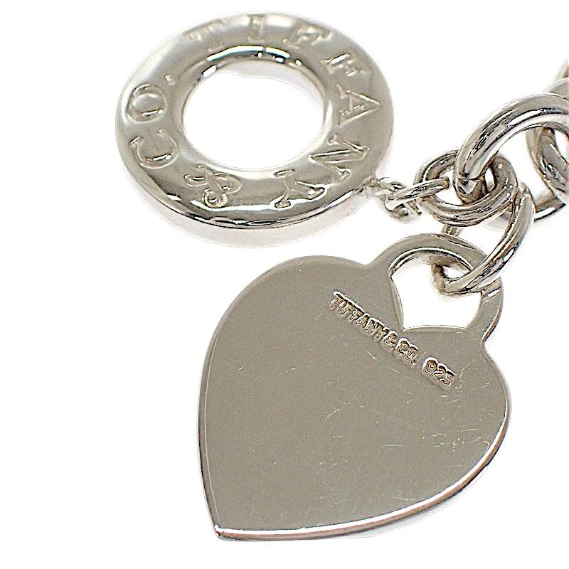 Tiffany & Co Heart Tag Toggle Chain Necklace Pendant 925 Sterling Silver