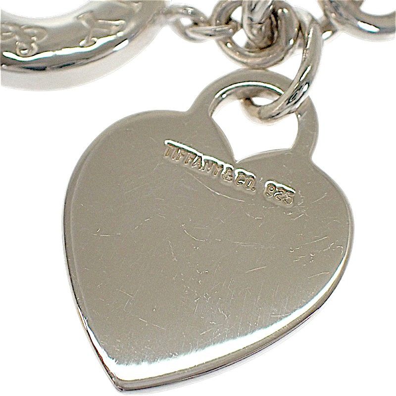 Tiffany & Co Heart Tag Toggle Chain Necklace Pendant 925 Sterling Silver