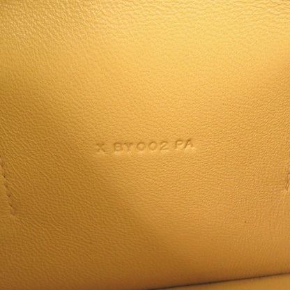 Hermes Dogon GM Veau Swift Joan Ambre Silver Wallet Yellow